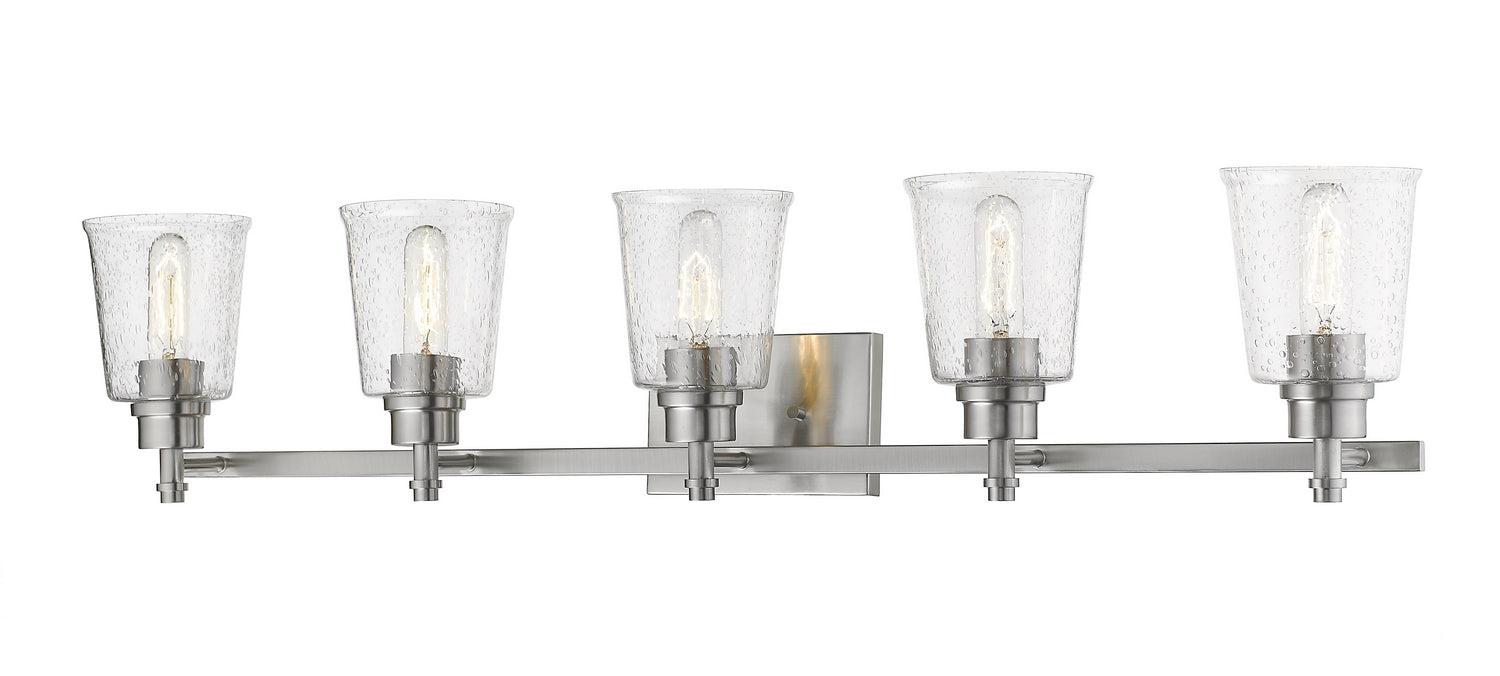 Z-Lite 464-5V-BN Five Light Vanity, Brushed Nickel