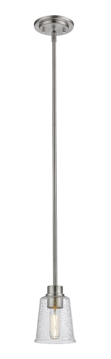 Z-Lite 464MP-BN One Light Pendant, Brushed Nickel
