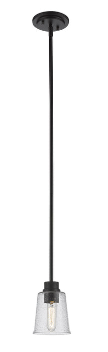 Z-Lite 464MP-MB One Light Pendant, Matte Black