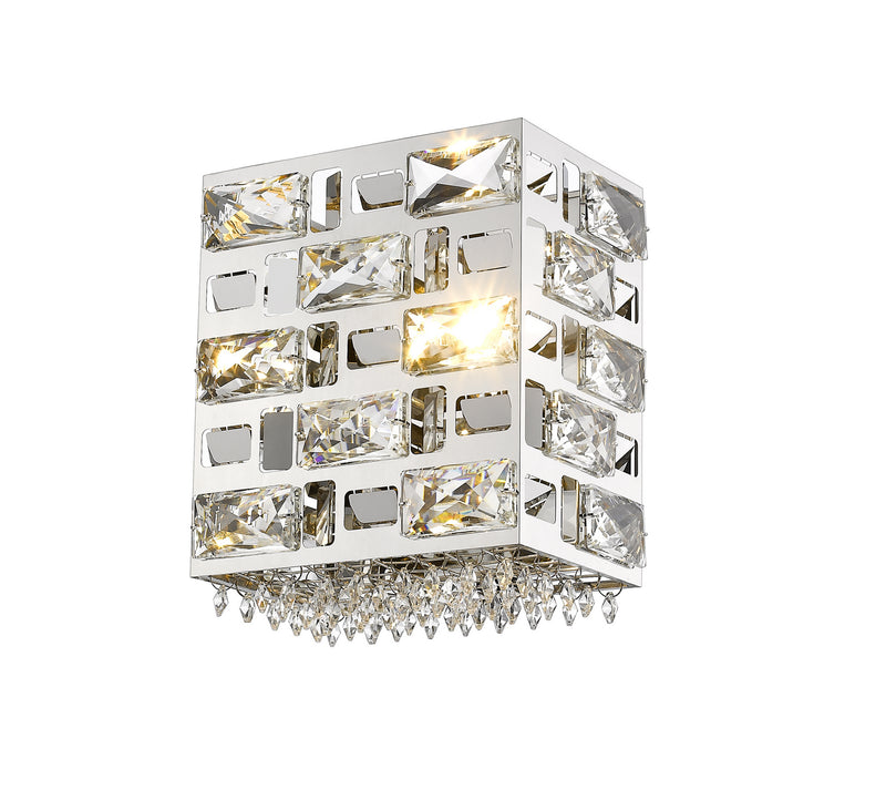 Z-Lite 912-1S-CH One Light Wall Sconce, Chrome