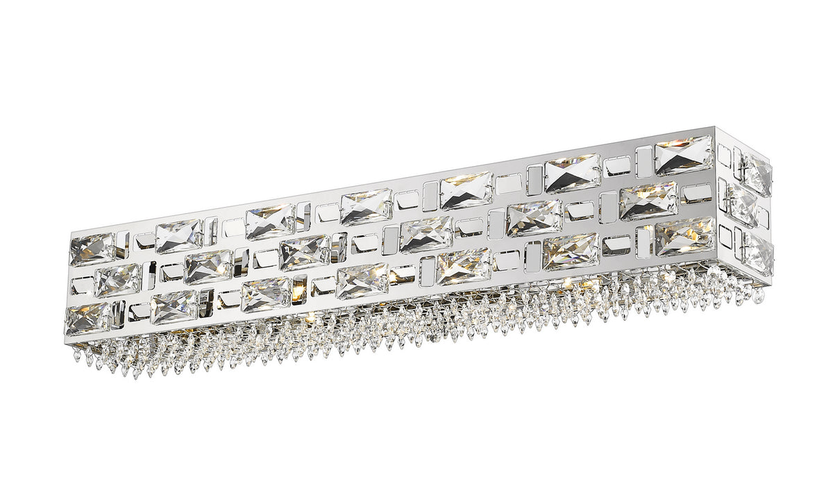 Z-Lite 912-6V-CH Six Light Vanity, Chrome