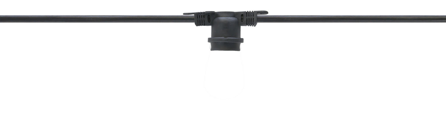 American Lighting LS2-M-24-48-BK 48' String, Black