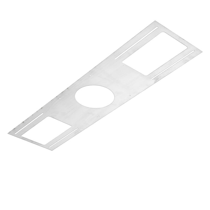 American Lighting RP-E4 Rough-In Plate, Silver