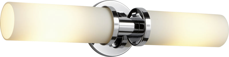 Quorum 2-5121-114 Two Light Vanity, Polished Chrome