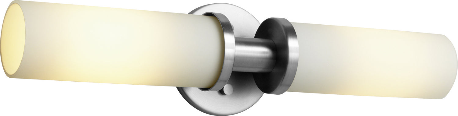 Oxygen 2-5121-124 Two Light Vanity, Satin Nickel