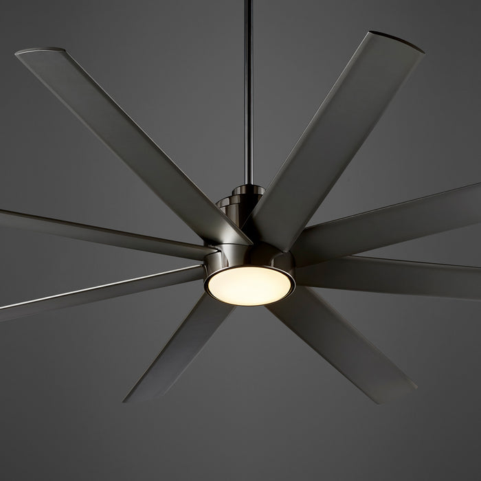 Oxygen 3-100-20 70" Ceiling Fan, Polished Nickel