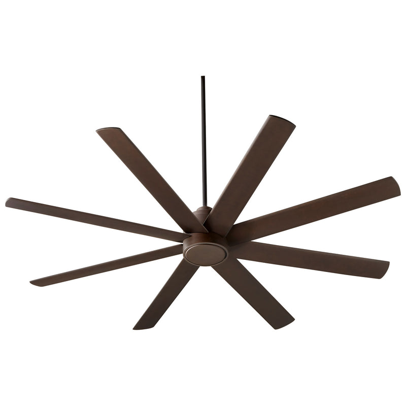 Quorum 3-100-22 70"Ceiling Fan, Oiled Bronze