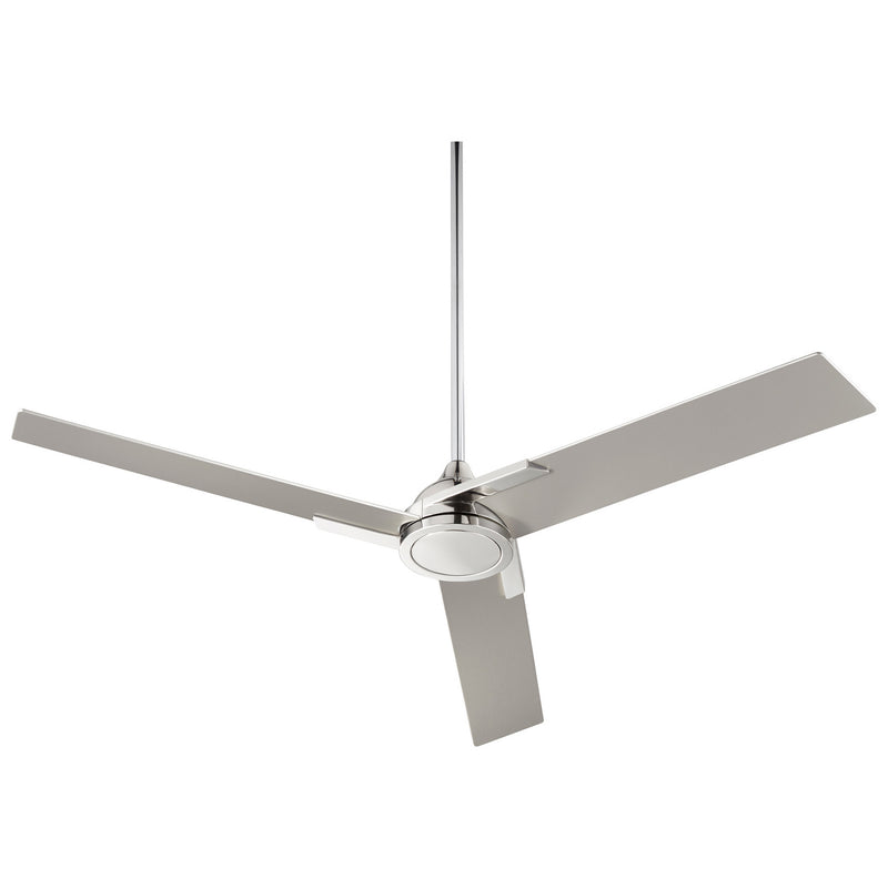 Quorum 3-103-20 56"Ceiling Fan, Polished Nickel