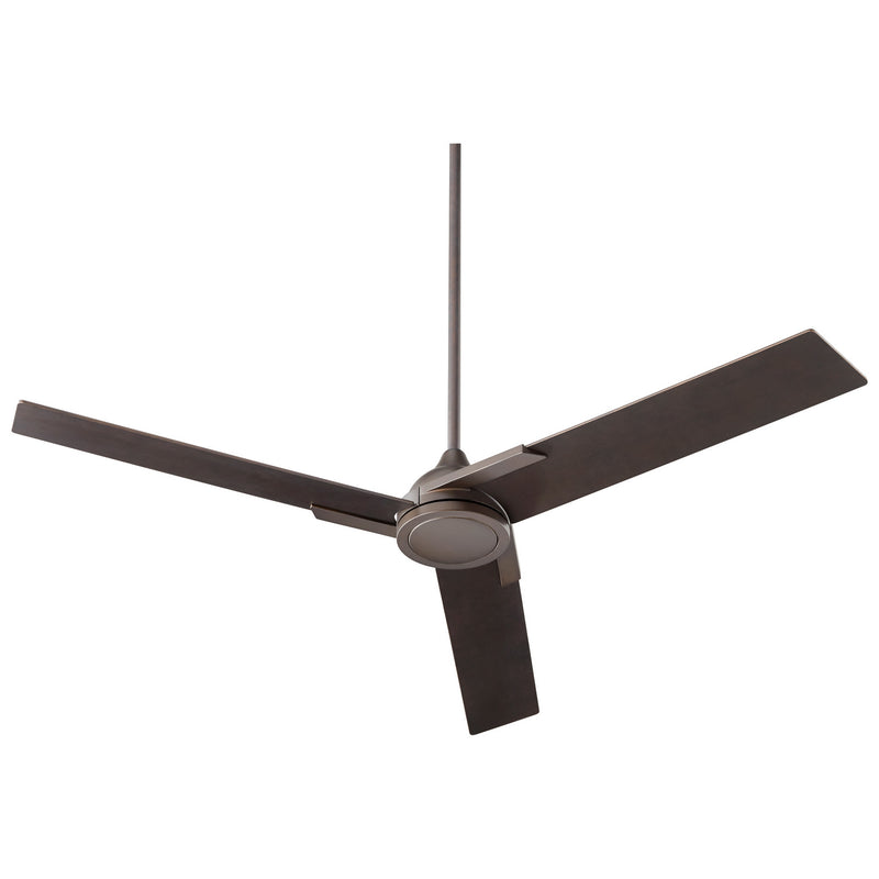 Quorum 3-103-22 56"Ceiling Fan, Oiled Bronze