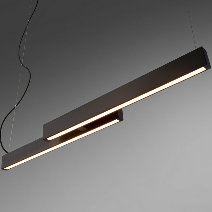 Oxygen 32-642-15 LED Pendant, Black