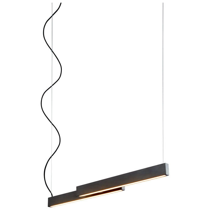 Oxygen 32-642-15 LED Pendant, Black