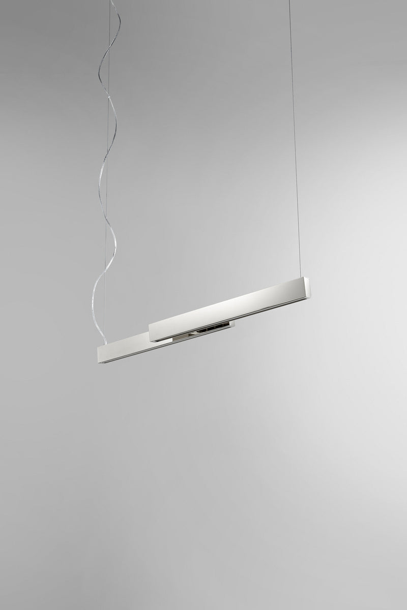 Quorum 32-642-20 LED Pendant, Polished Nickel