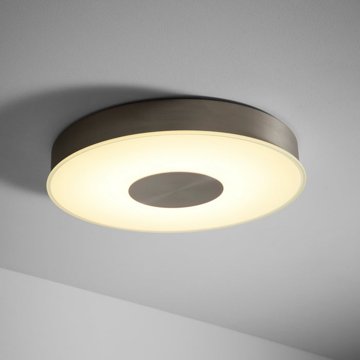 Oxygen 32-664-24 LED Ceiling Mount, Satin Nickel