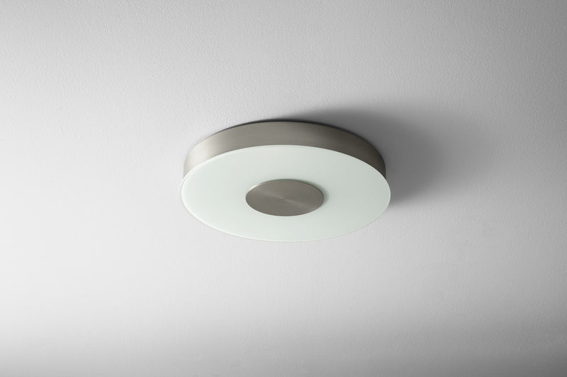 Quorum 32-664-24 LED Ceiling Mount, Satin Nickel