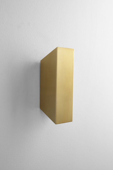 Oxygen 3-509-40 LED Wall Sconce, Aged Brass