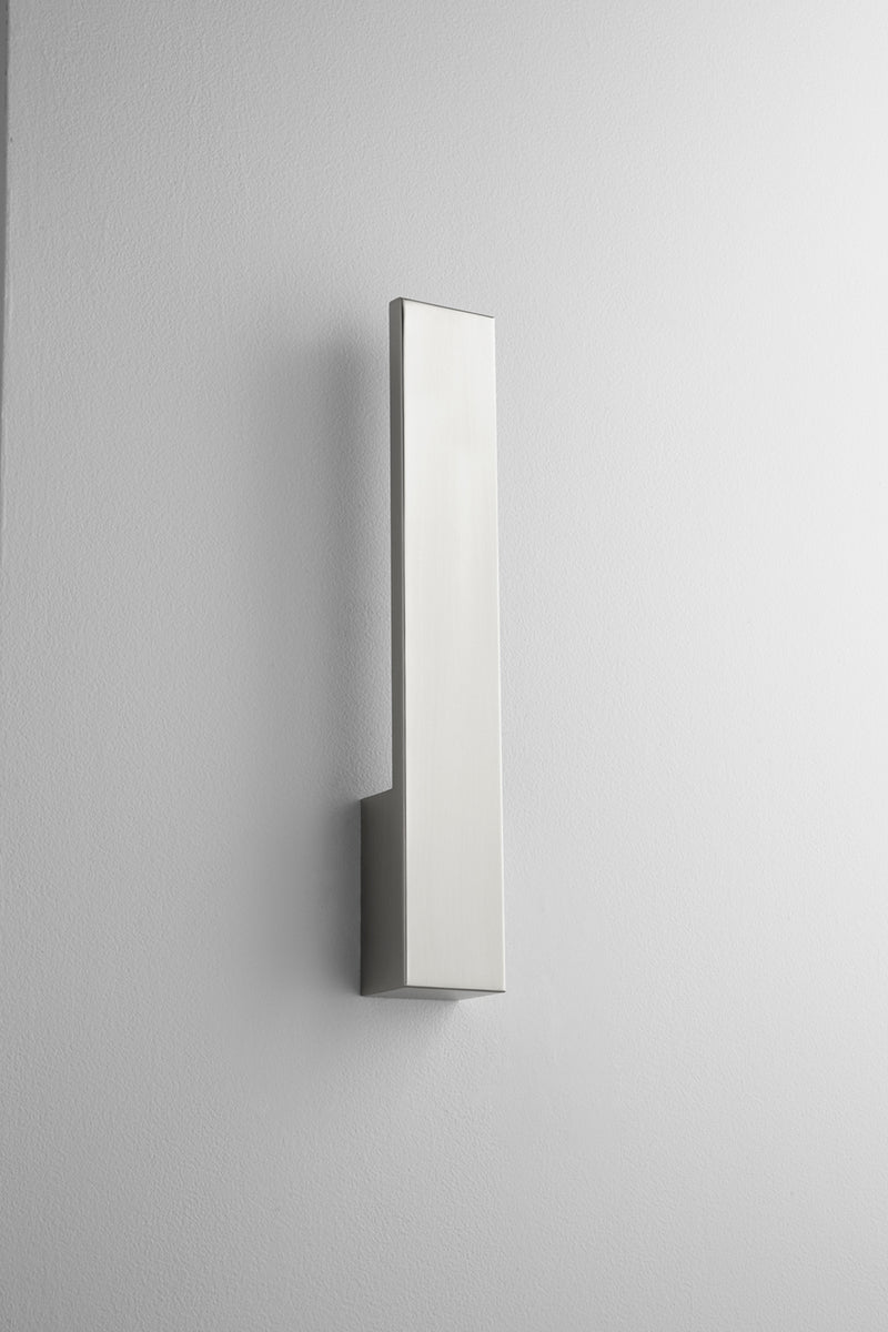 Quorum 3-511-24 LED Wall Sconce, Satin Nickel