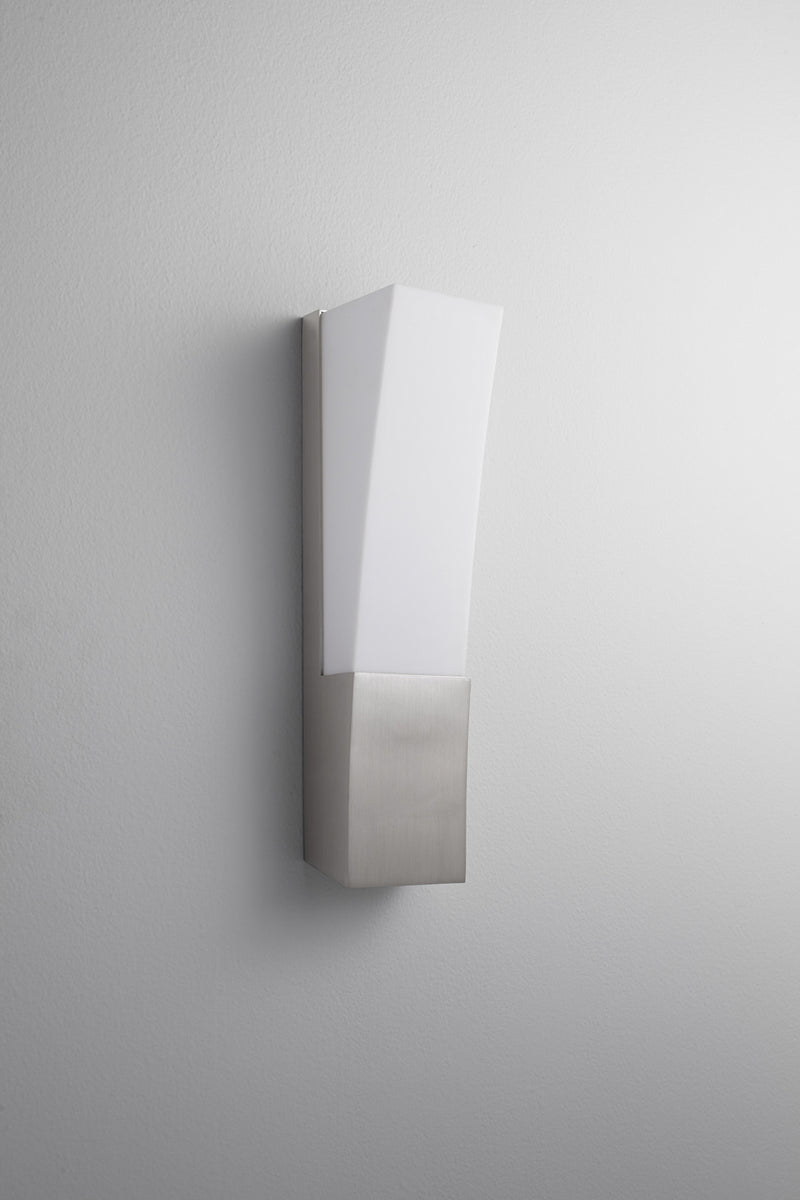 Quorum 3-512-24 LED Wall Sconce, Satin Nickel