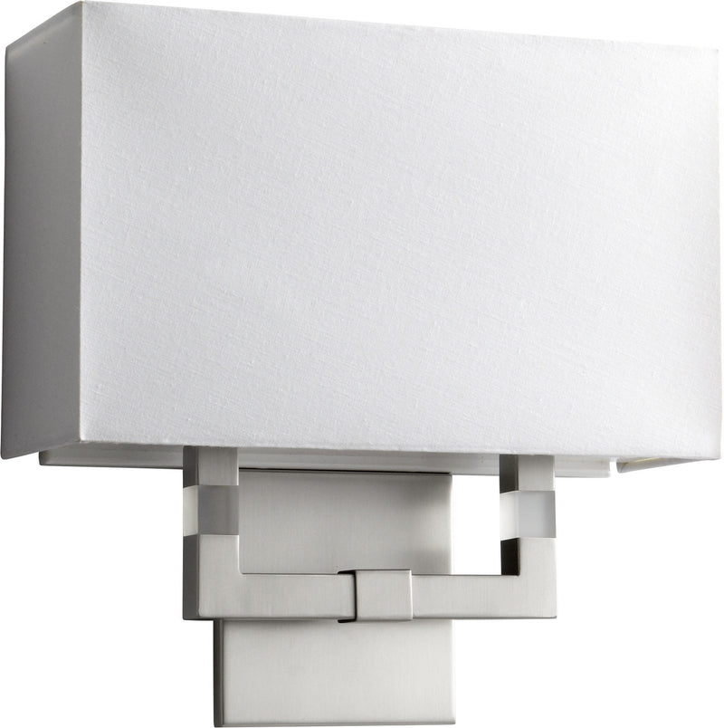 Quorum 3-514-24 LED Wall Sconce, Satin Nickel