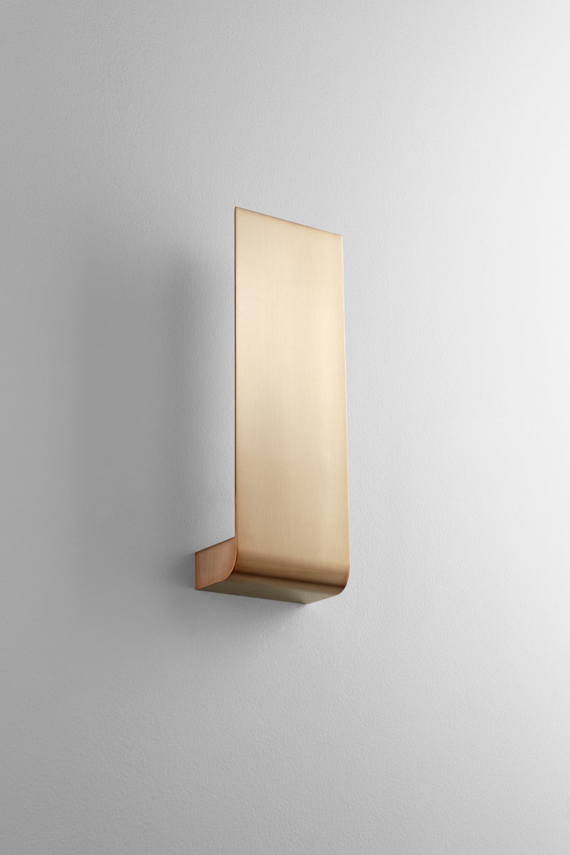 Quorum 3-515-25 LED Wall Sconce, Satin Copper