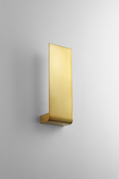 Oxygen 3-515-40 LED Wall Sconce, Aged Brass