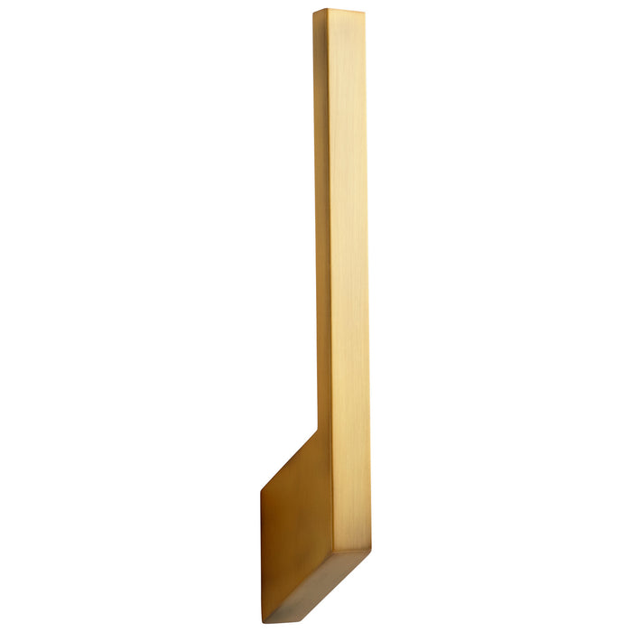 Oxygen 3-516-40 LED Wall Sconce, Aged Brass