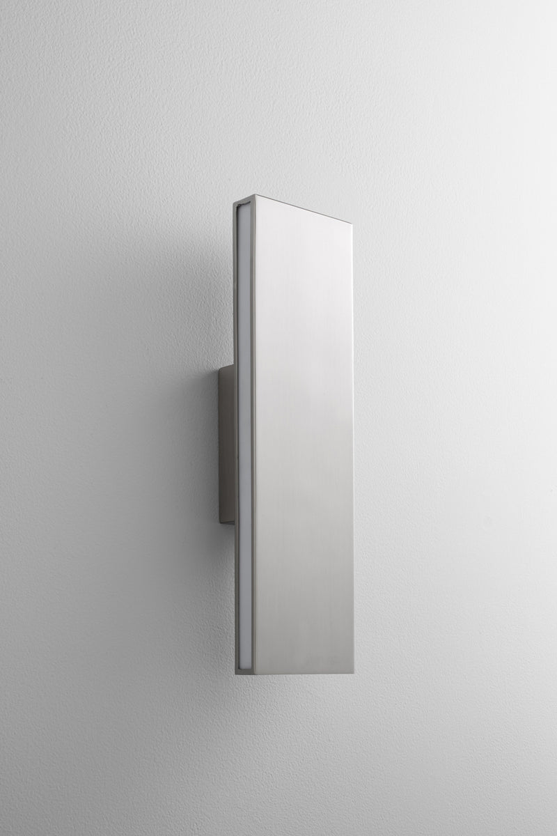Quorum 3-517-24 LED Wall Sconce, Satin Nickel