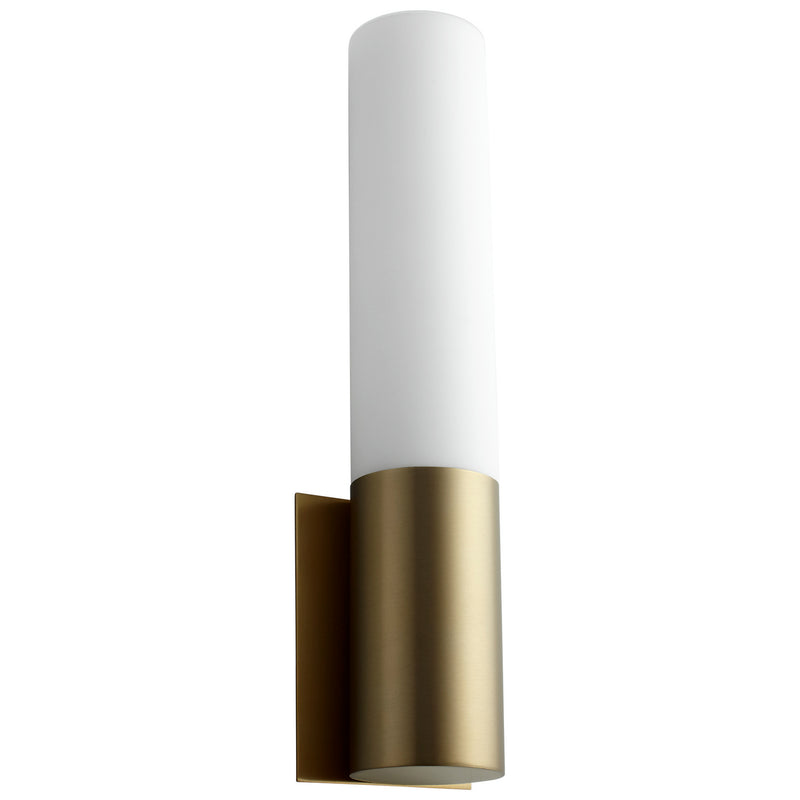 Quorum 3-518-140 LED Wall Sconce, Aged Brass