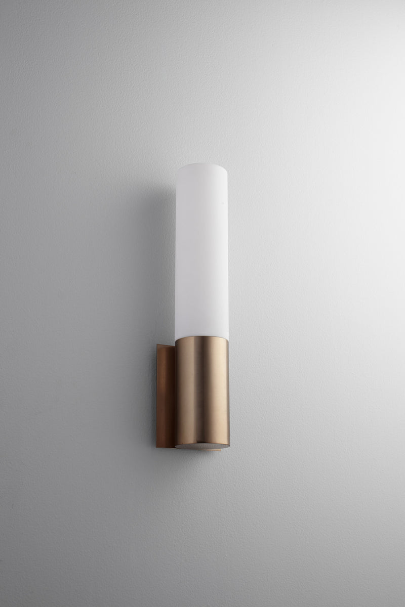 Quorum 3-518-25 LED Wall Sconce, Satin Copper