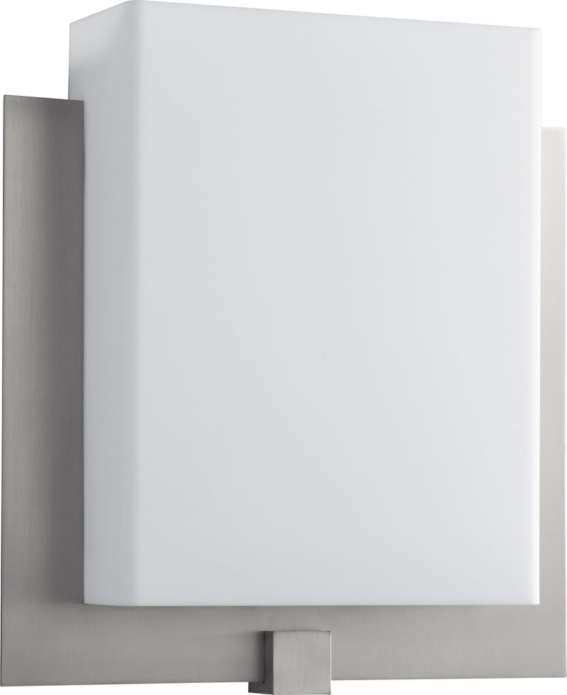 Quorum 3-523-224 LED Wall Sconce, Satin Nickel