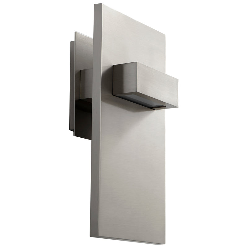 Quorum 3-527-24 LED Wall Sconce, Satin Nickel