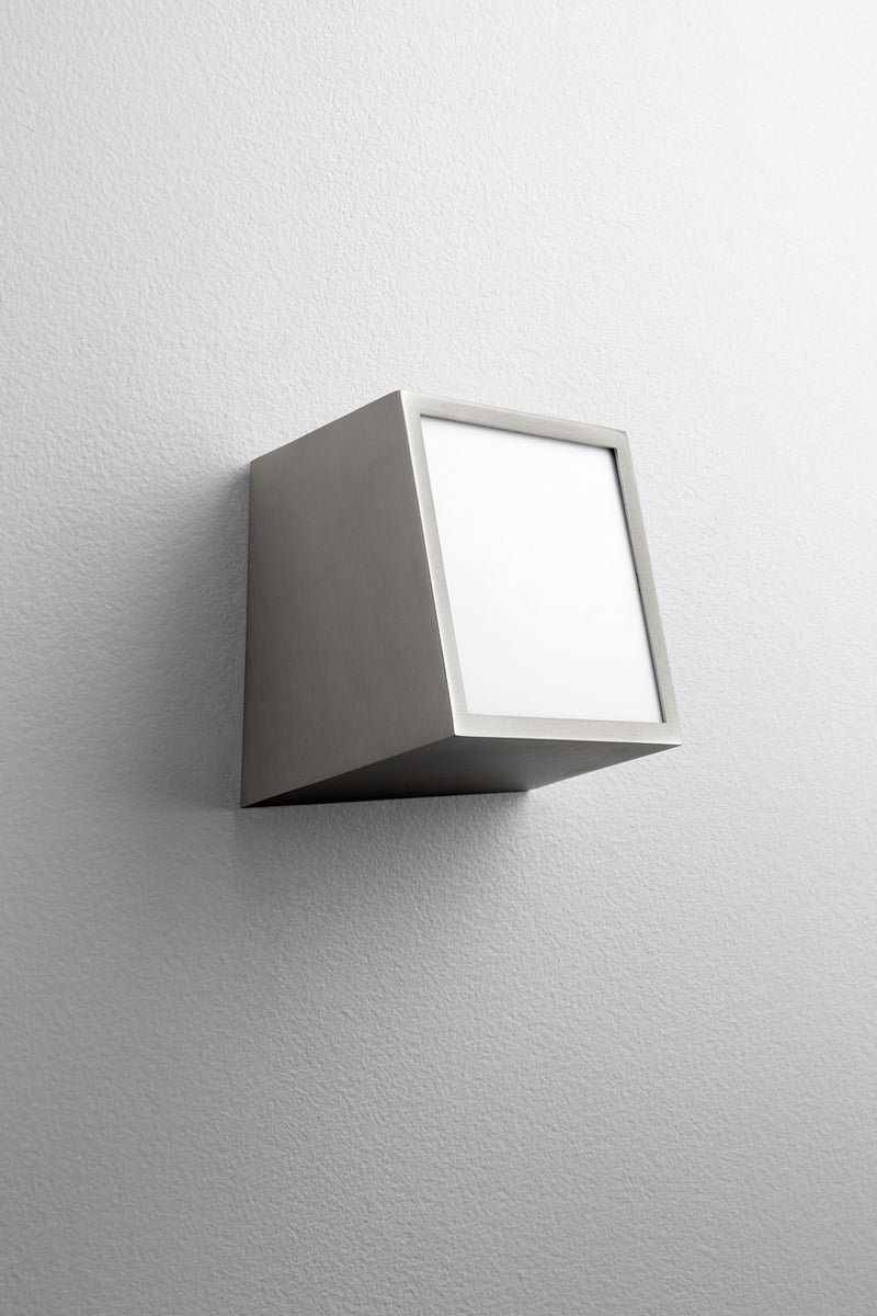 Quorum 3-530-24 LED Wall Sconce, Satin Nickel