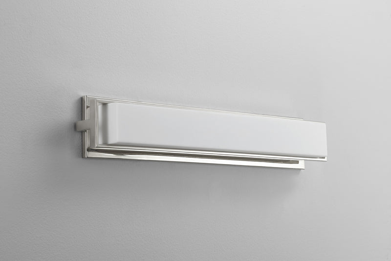 Quorum 3-534-20 LED Vanity, Polished Nickel