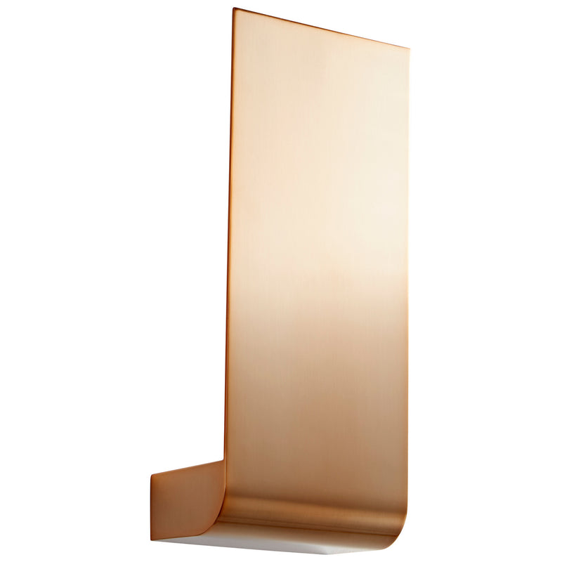 Quorum 3-535-25 LED Wall Sconce, Satin Copper