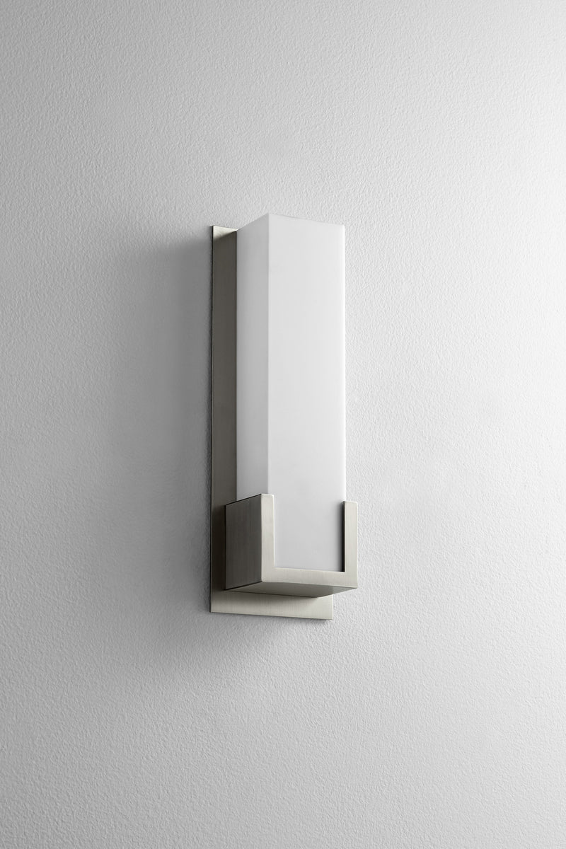 Quorum 3-540-24 LED Wall Sconce, Satin Nickel