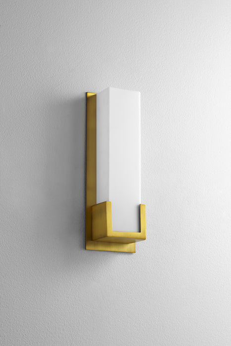 Oxygen 3-540-40 LED Wall Sconce, Aged Brass