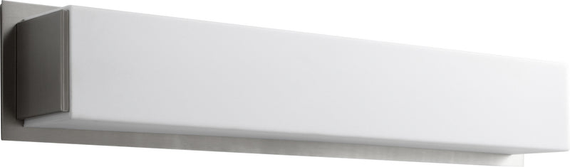Quorum 3-544-24 LED Vanity, Satin Nickel