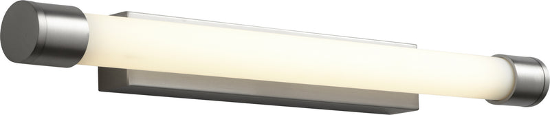Quorum 3-557-24 LED Vanity, Satin Nickel