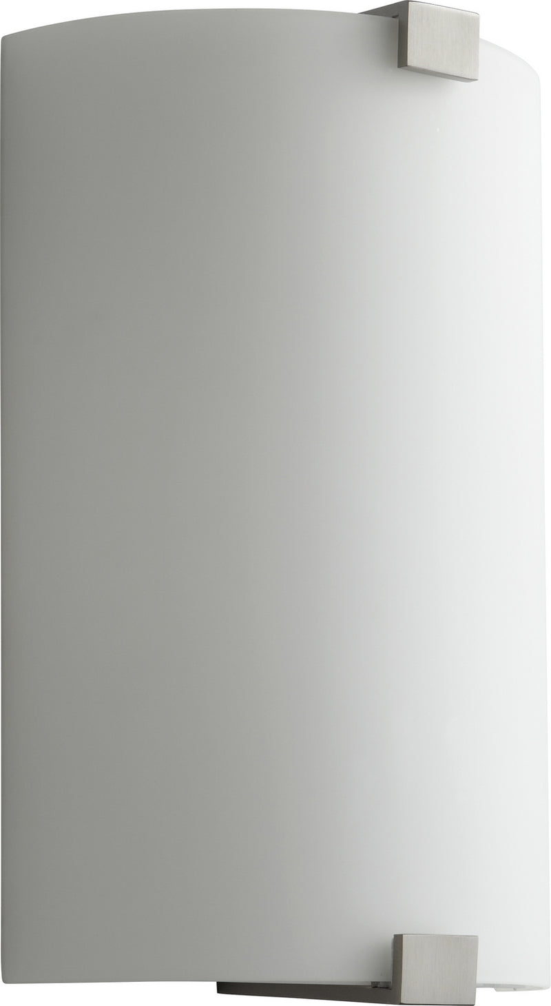 Quorum 3-563-124 LED Wall Sconce, Satin Nickel