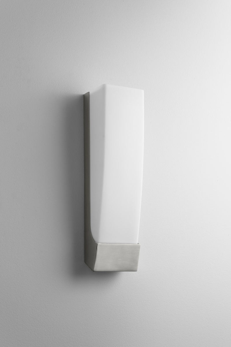 Quorum 3-570-24 LED Wall Sconce, Satin Nickel