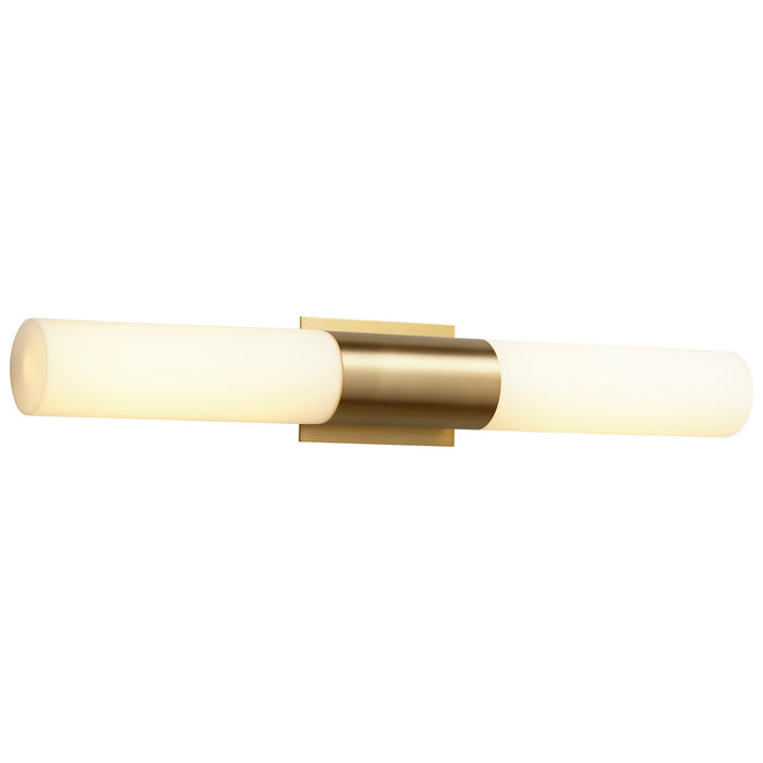 Oxygen 3-588-140 LED Vanity, Aged Brass