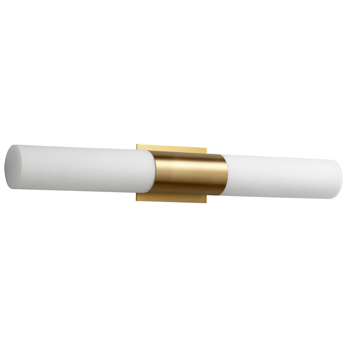 Oxygen 3-588-140 LED Vanity, Aged Brass
