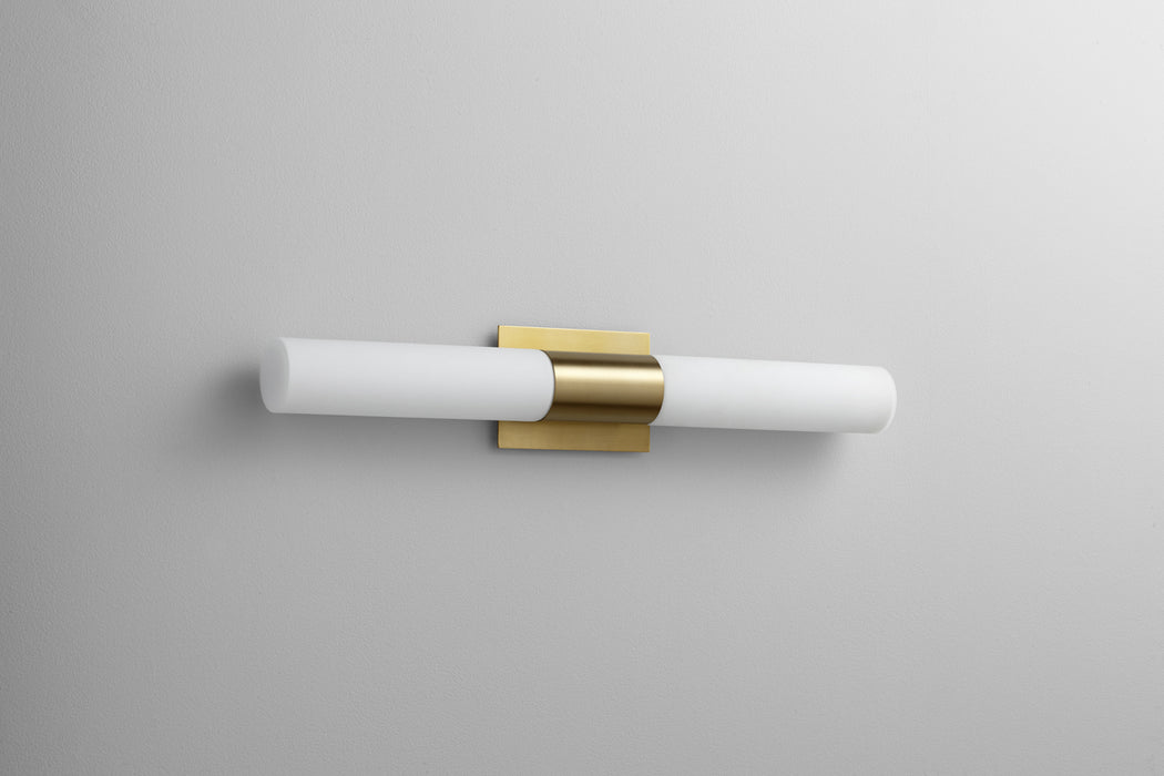 Oxygen 3-590-140 LED Vanity, Aged Brass