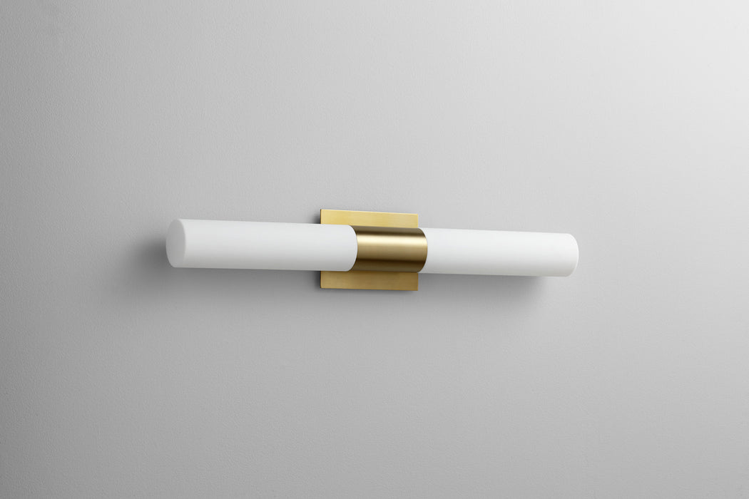 Oxygen 3-590-40 LED Vanity, Aged Brass