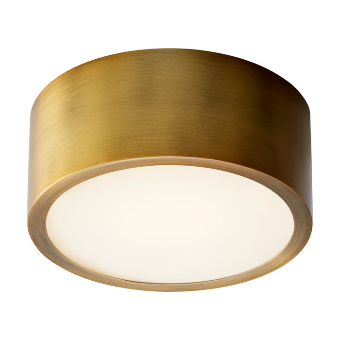 Oxygen 3-600-40 LED Ceiling Mount, Aged Brass
