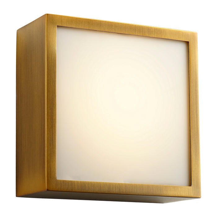 Oxygen 3-610-40 LED Ceiling Mount, Aged Brass