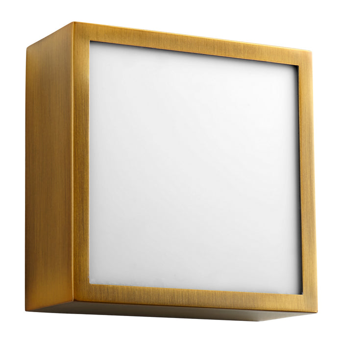 Oxygen 3-610-40 LED Ceiling Mount, Aged Brass