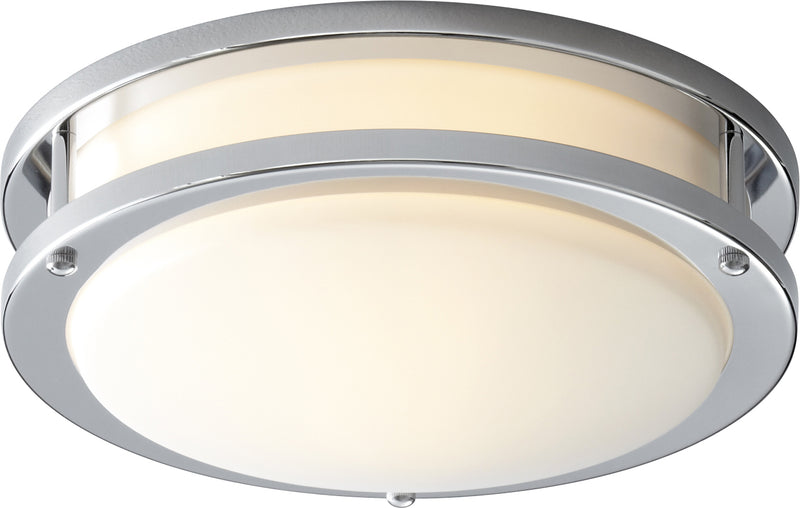 Quorum 3-618-14 LED Ceiling Mount, Polished Chrome