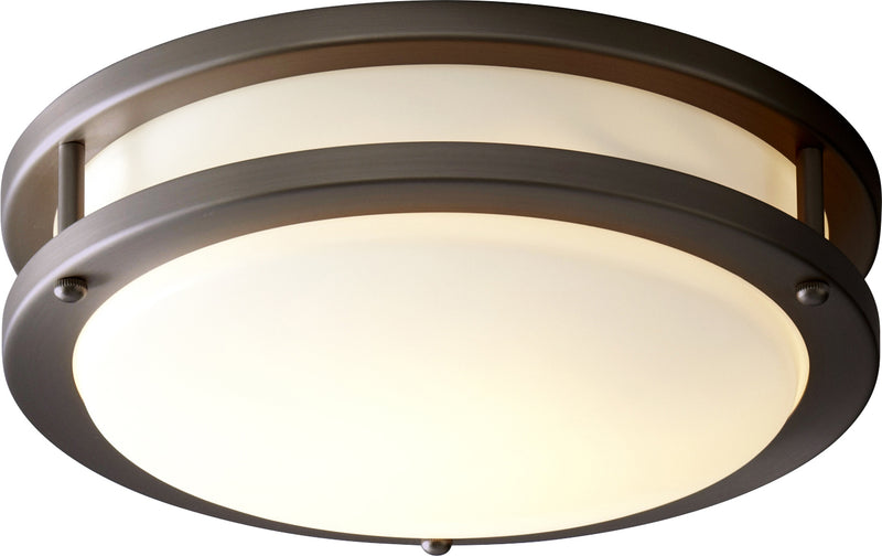 Quorum 3-618-22 LED Ceiling Mount, Oiled Bronze