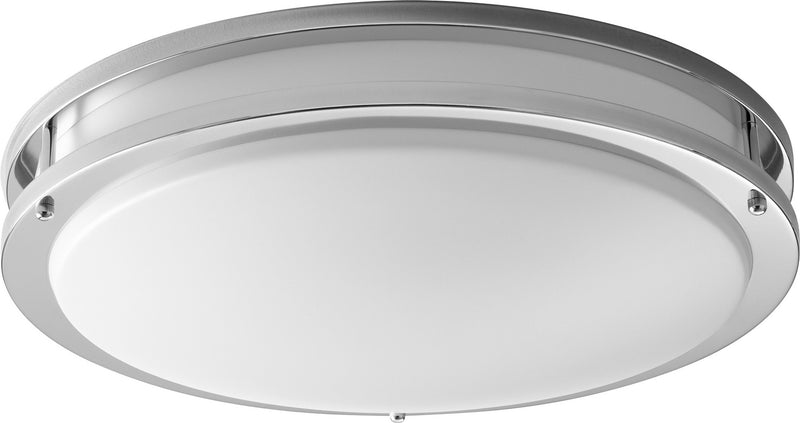 Quorum 3-619-14 LED Ceiling Mount, Polished Chrome