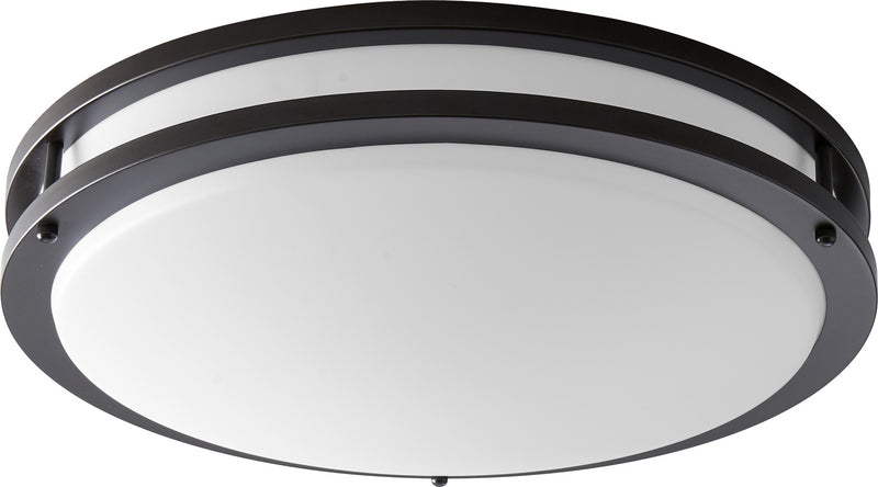 Quorum 3-619-22 LED Ceiling Mount, Oiled Bronze